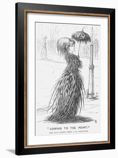 Coming to the Point, 1867-Edward Linley Sambourne-Framed Giclee Print