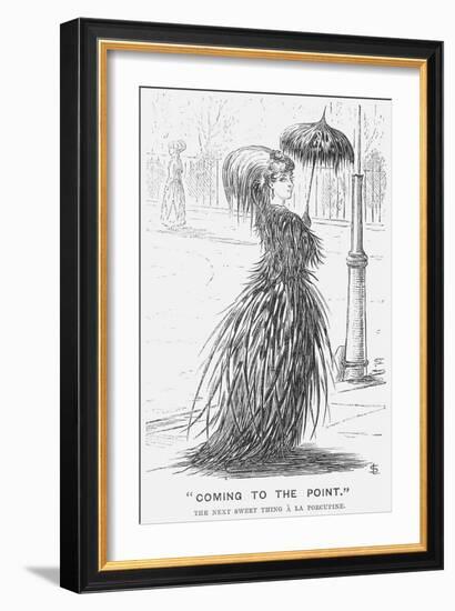 Coming to the Point, 1867-Edward Linley Sambourne-Framed Giclee Print