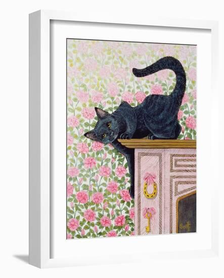 Coming Up Roses-Pat Scott-Framed Giclee Print