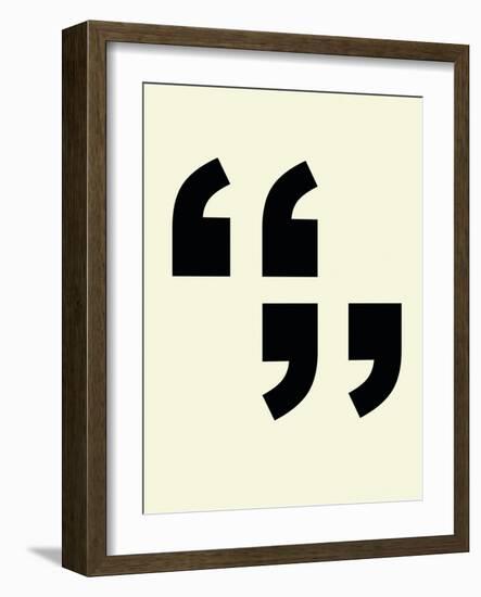 Comma Comma-Philip Sheffield-Framed Giclee Print