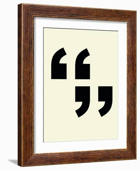 Comma Comma-Philip Sheffield-Framed Giclee Print