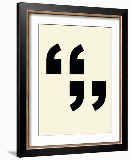 Comma Comma-Philip Sheffield-Framed Giclee Print