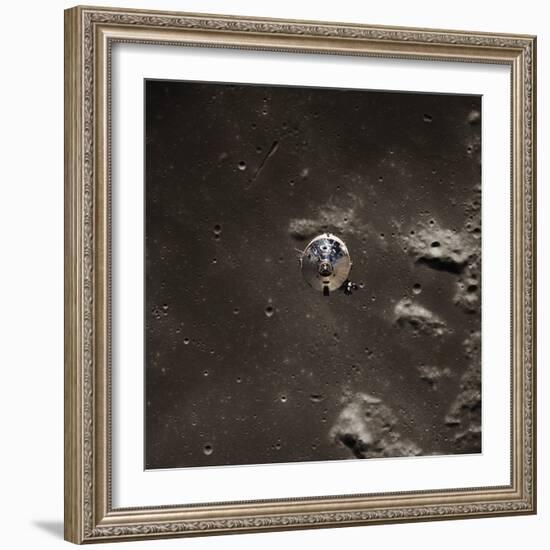 Command Module Above the Moon-null-Framed Photographic Print