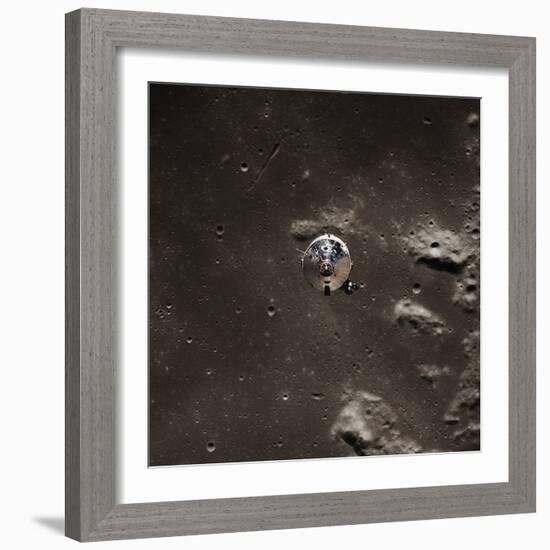 Command Module Above the Moon-null-Framed Photographic Print