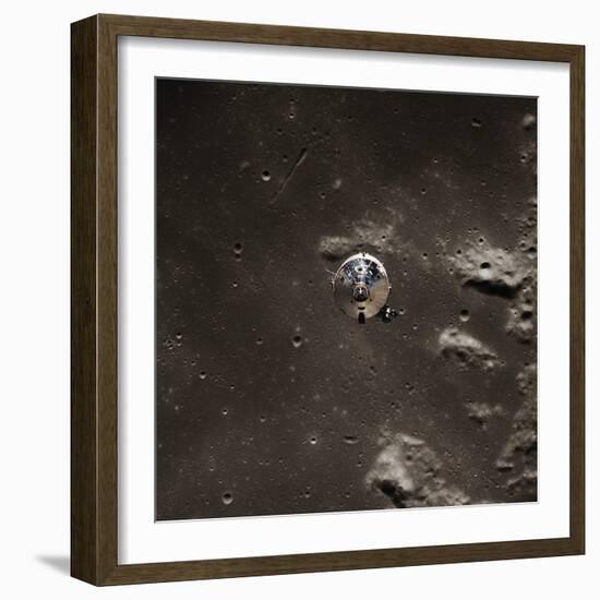 Command Module Above the Moon-null-Framed Photographic Print