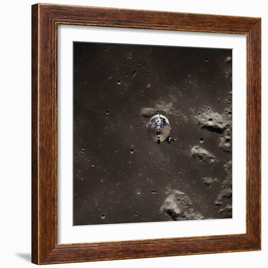 Command Module Above the Moon-null-Framed Photographic Print