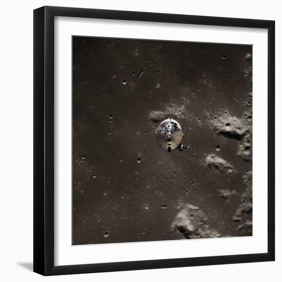 Command Module Above the Moon-null-Framed Photographic Print