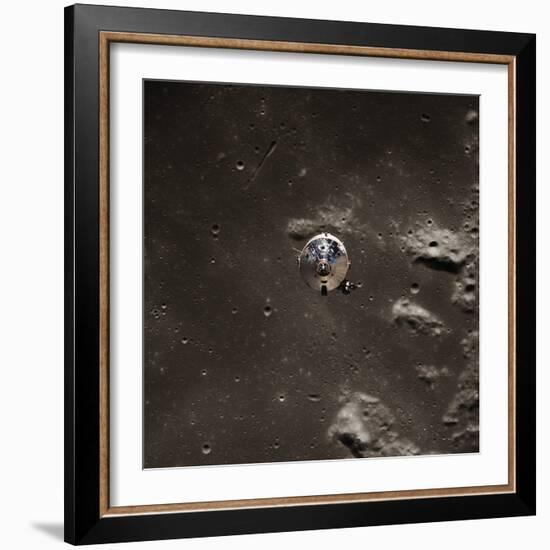 Command Module Above the Moon-null-Framed Photographic Print