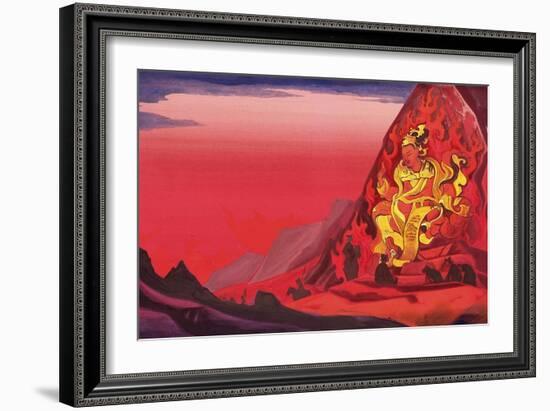 Command of Rigden Djapo, 1933-Nicholas Roerich-Framed Giclee Print