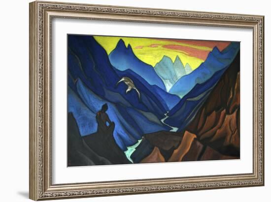 Command of the Master, 1947-Nicholas Roerich-Framed Giclee Print