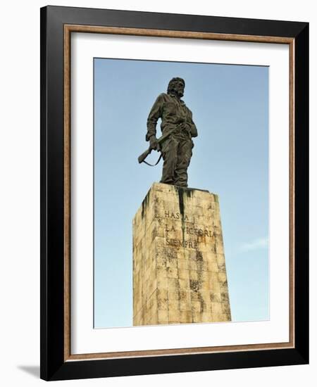 Commander Ernesto Guevara (El Che) Memorial Sculpted by Jose Delarra, Plaza De La Revolucion, Cuba-John Harden-Framed Photographic Print