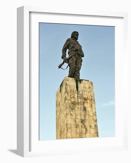 Commander Ernesto Guevara (El Che) Memorial Sculpted by Jose Delarra, Plaza De La Revolucion, Cuba-John Harden-Framed Photographic Print