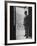 Commander-In-Chief of the Swiss Army General Henri Guisan Standing in Doorway-null-Framed Photographic Print