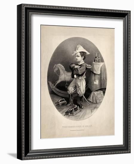 Commander in Chief, Pub. by Currier and Ives, 1863-Thomas Nast-Framed Giclee Print