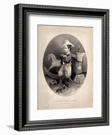 Commander in Chief, Pub. by Currier and Ives, 1863-Thomas Nast-Framed Giclee Print