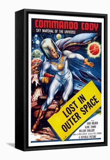 Commando Cody: Sky Marshal of the Universe, Episode 11: 'Lost in Outer Space,' 1953-null-Framed Stretched Canvas