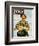 "Commando Kid," Saturday Evening Post Cover, October 14, 1944-Howard Scott-Framed Giclee Print