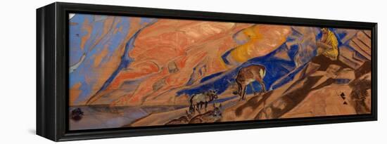 Commands of the Teacher, 1927-Nicholas Roerich-Framed Premier Image Canvas