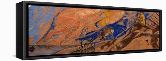 Commands of the Teacher, 1927-Nicholas Roerich-Framed Premier Image Canvas