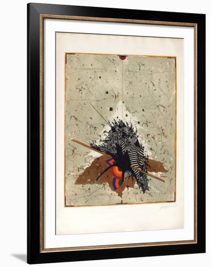 Comme Une Image Peinte-Georges Dussau-Framed Limited Edition