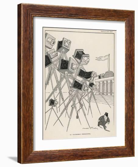 Comment on the Total Lack of Privacy for Public Figures-Andre Helle-Framed Art Print