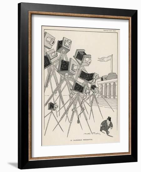 Comment on the Total Lack of Privacy for Public Figures-Andre Helle-Framed Art Print