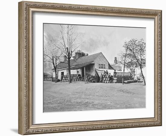 Commissary Headquarters, Rocky Face Ridge, Georgia, During the American Civil War-Stocktrek Images-Framed Photographic Print