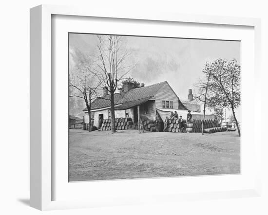 Commissary Headquarters, Rocky Face Ridge, Georgia, During the American Civil War-Stocktrek Images-Framed Photographic Print