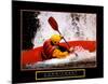 Commitment: Kayak-null-Mounted Art Print