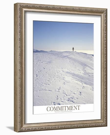 Commitment-AdventureArt-Framed Photographic Print