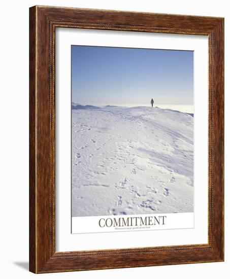 Commitment-AdventureArt-Framed Photographic Print