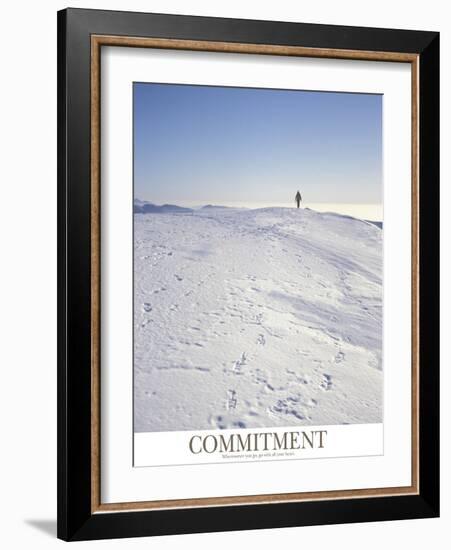 Commitment-AdventureArt-Framed Photographic Print