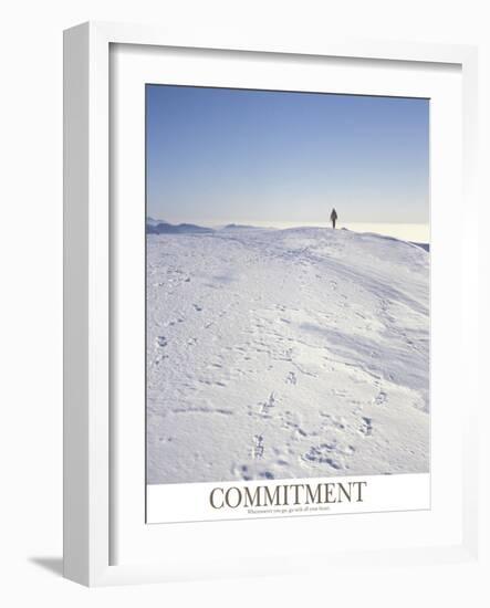 Commitment-AdventureArt-Framed Photographic Print