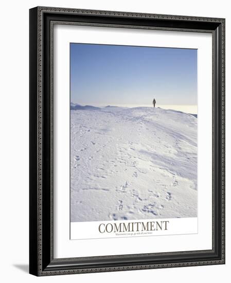 Commitment-AdventureArt-Framed Photographic Print