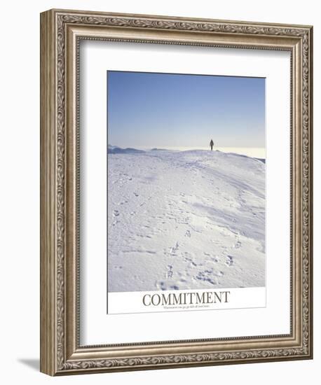 Commitment-AdventureArt-Framed Photographic Print