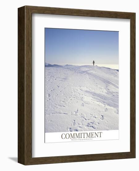 Commitment-AdventureArt-Framed Photographic Print