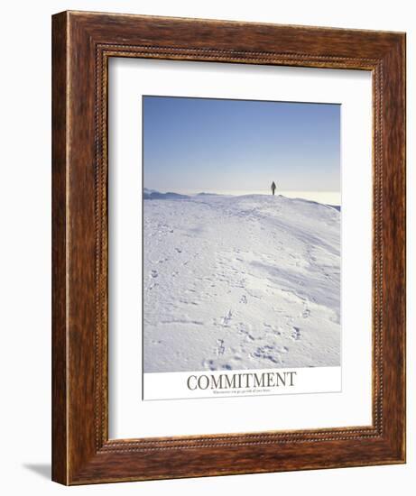 Commitment-AdventureArt-Framed Photographic Print