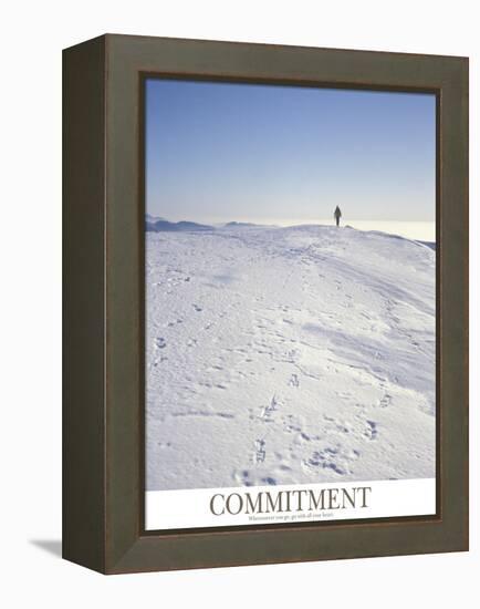 Commitment-AdventureArt-Framed Premier Image Canvas