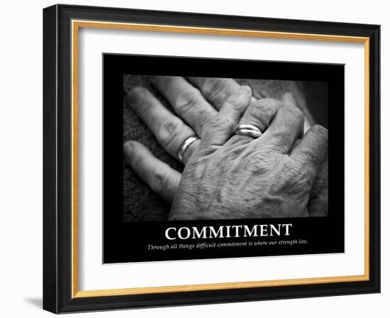 Commitment-Gail Peck-Framed Art Print