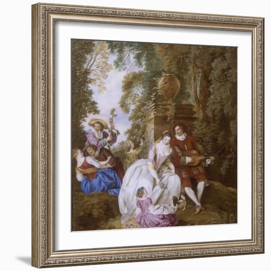 Commode de madame du Barry-Martin Carlin-Framed Giclee Print