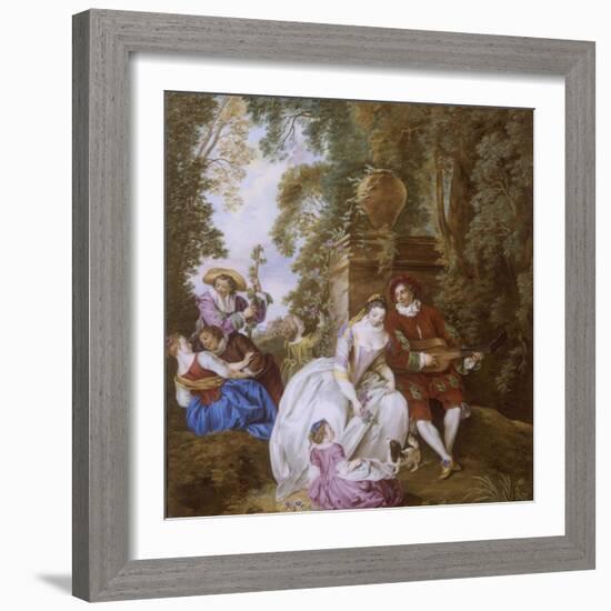 Commode de madame du Barry-Martin Carlin-Framed Giclee Print