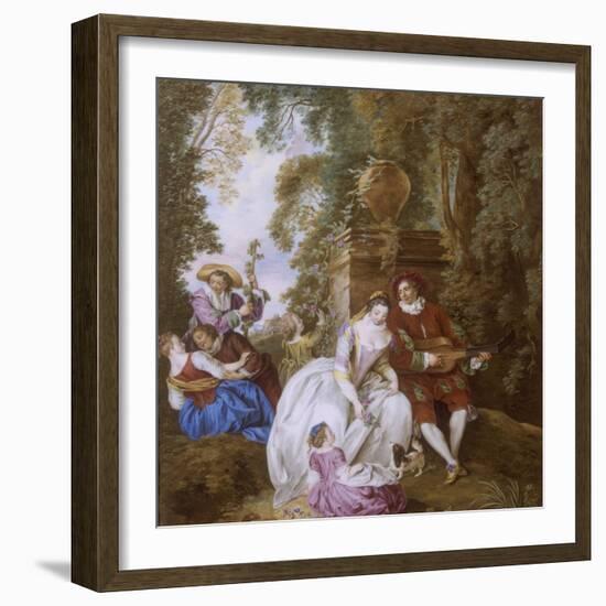 Commode de madame du Barry-Martin Carlin-Framed Giclee Print