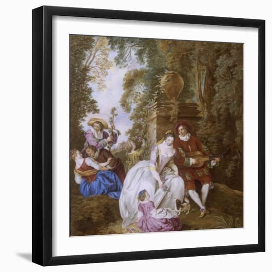 Commode de madame du Barry-Martin Carlin-Framed Giclee Print