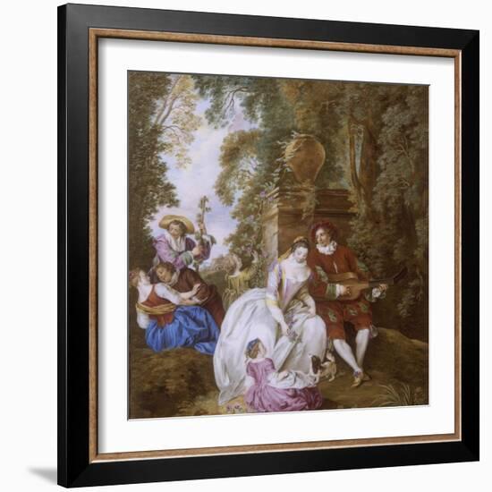 Commode de madame du Barry-Martin Carlin-Framed Giclee Print