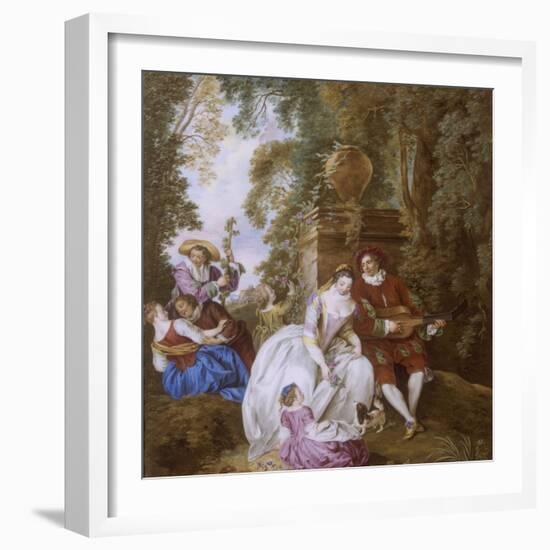 Commode de madame du Barry-Martin Carlin-Framed Giclee Print