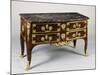 Commode with Gilt Bronzes and Marble Top, Ca 1700, France-null-Mounted Giclee Print