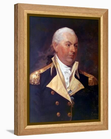 Commodore John Barry-Gilbert Stuart-Framed Stretched Canvas