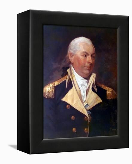 Commodore John Barry-Gilbert Stuart-Framed Stretched Canvas