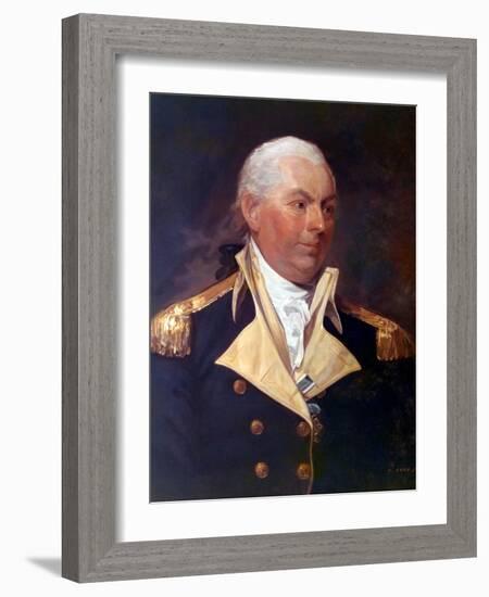 Commodore John Barry-Gilbert Stuart-Framed Art Print