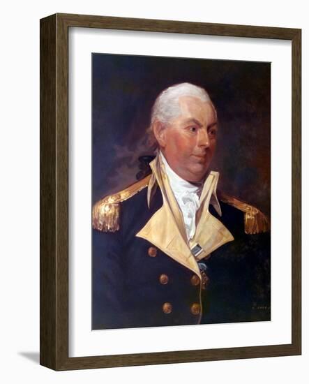 Commodore John Barry-Gilbert Stuart-Framed Art Print